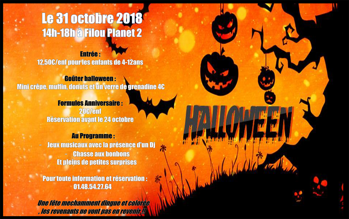 goûter halloween 2018